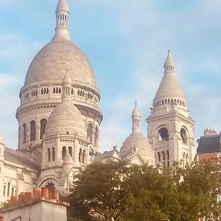 Chambre Avec Terrasse A Montmartre Sacre Coeur Lägenhet Paris Exteriör bild