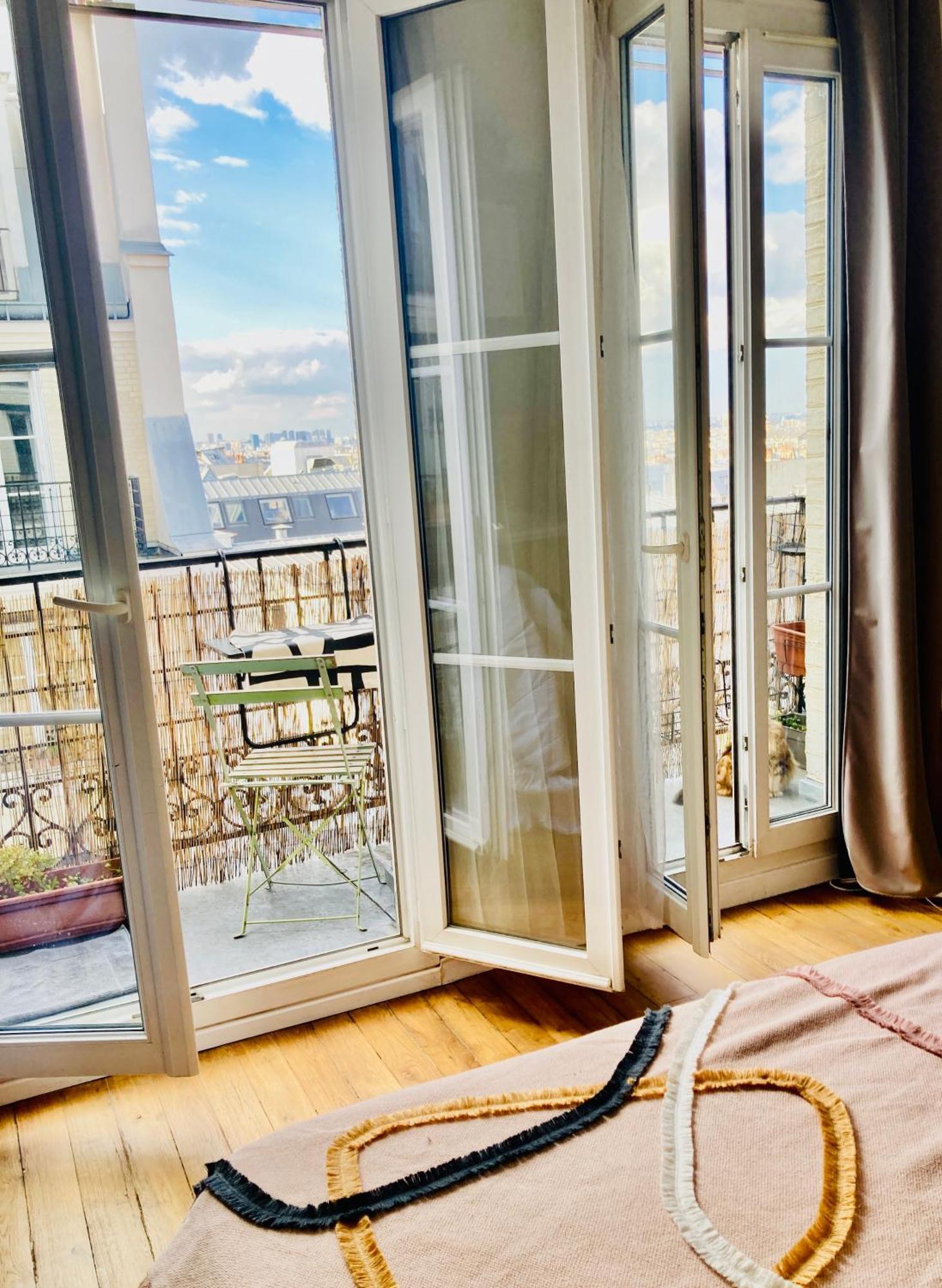 Chambre Avec Terrasse A Montmartre Sacre Coeur Lägenhet Paris Exteriör bild